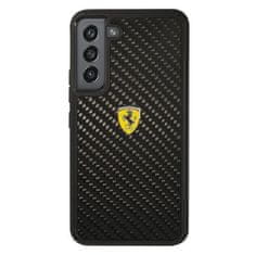 Ferrari FERRARI FEHCS22MFCAK S22+ S906 CZARNY/BLACK HARDCASE ON TRACK REAL CARBON