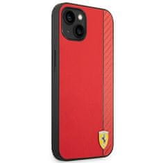 Ferrari FERRARI FEHCP14MAXRE IPHONE 14 PLUS / 15 PLUS 6,7" ČERVENÉ/ČERVENÉ PEVNÉ PUZDRO CARBON