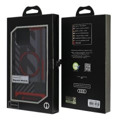 Audi AUDI IML SPORT MAGSAFE CASE IPHONE 13 PRO MAX 6.7" CZARNY/BLACK HARDCASE AU-IMLMIP13PM-RSQ/D2-BK