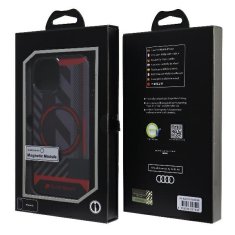 Audi AUDI IML SPORT MAGSAFE CASE IPHONE 15 / 14 / 13 6.1" CZARNY/BLACK HARDCASE AU-IMLMIP15-RSQ/D2-BK