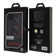 Audi AUDI IML SPORT MAGSAFE CASE IPHONE 15 / 14 PLUS PLUS 6.7" CZARNY/BLACK HARDCASE AU-IMLMIP15M-RSQ/D2-BK