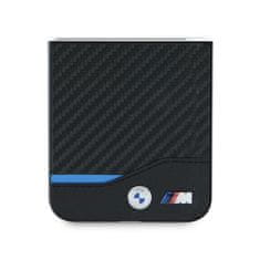 Bmw BMW BMHCZF622NBCK Z FLIP6 F741 ČIERNE/ČIERNE PEVNÉ PUZDRO CARBON BLUE LINE