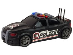 Lean-toys Policajné športové auto 1:16 Black Sound