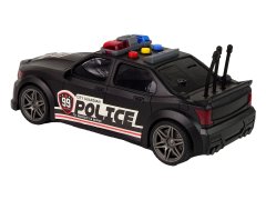 Lean-toys Policajné športové auto 1:16 Black Sound