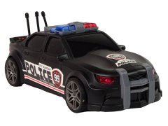 Lean-toys Policajné športové auto 1:16 Black Sound