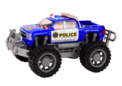 Lean-toys Policajné auto Pickup Modré terénne policajné auto