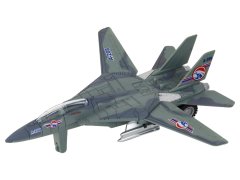 Lean-toys Powered Moro Fighter Aircraft Lights Sounds Mix