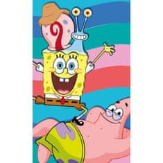 Carbotex SpongeBob Boo-Kini Osuška na ruky a tvár, uterák 30x50cm