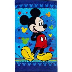 Jerry Fabrics Disney Mickey Cheerful Pose uterák na ruky, uterák na tvár, uterák 30x50cm