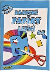 Wiky Papier farebný lepiaci A4, 10 listov