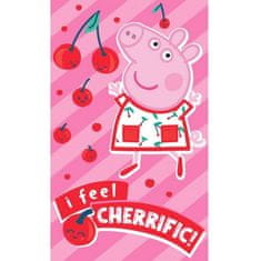 Carbotex Uterák na ruky Peppa Pig Cherrific, uterák na tvár, uterák 30x50 cm