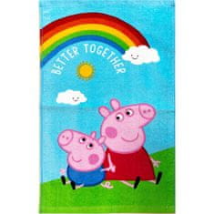 Jerry Fabrics Uterák na ruky Peppa Pig Together, uterák na tvár, uterák 30x50 cm