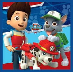 EUROSWAN Paw Patrol Magic Hand Towel uterák na tvár, uterák 30x30cm