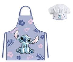 BrandMac 2-dielna súprava detskej zástery Disney Lilo a Stitch Purple