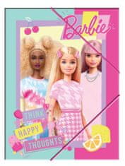 GIM Elastické leporelo Barbie Happy Thoughts A/4