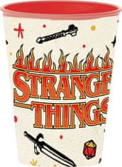 Stor Plastové sklo Stranger Things Upside Down, 260 ml