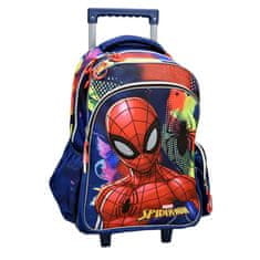 GIM Spiderman Splotch Rolovacia školská taška, batoh 46 cm