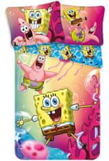 Jerry Fabrics SpongeBob BikiniBottom prikrývka na posteľ 140×200 cm, 70×90 cm