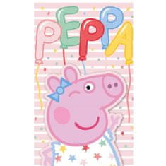 Carbotex Uterák na ruky Peppa Pig Party, uterák na tvár, uterák 30x50 cm