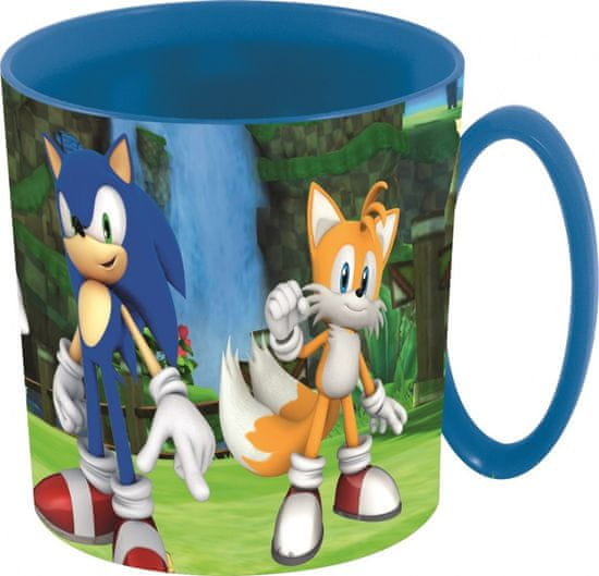 Stor Mikrohrnček Sonic the Hedgehog Greenery 350 ml