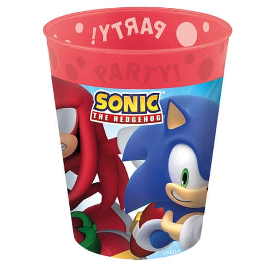 Sonic the Hedgehog Sega Sonic the Hedgehog mikro prémiový plastový pohárik 250 ml