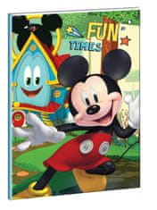 GIM linajkový zošit Disney Mickey Fun Times B/5 40 strán