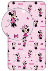 Jerry Fabrics Priliehavá obliečka Disney Minnie Pretty in Pink 90x200 cm