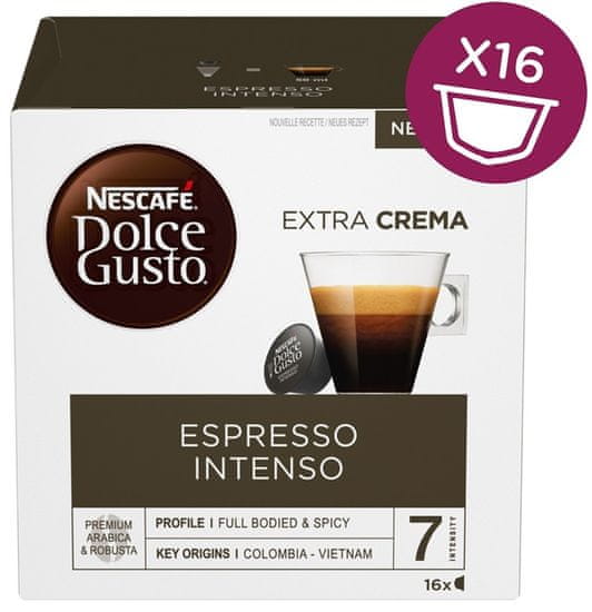 Nestlé Nescafé Dolce Gusto Espresso Intenso, 16 kapsúl