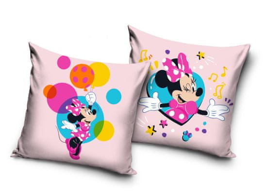 Carbotex Disney obliečka na vankúš Minnie 40x40 cm Velvet