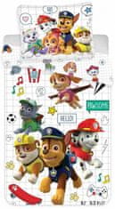 BrandMac Detská prikrývka na posteľ Paw Patrol Grid 100×135cm, 40×60 cm