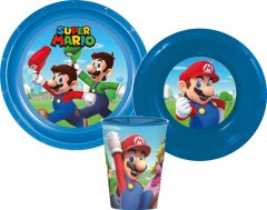 Stor Jedálenský set Super Mario, plastový set