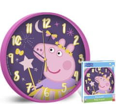 EUROSWAN Nástenné hodiny Peppa Pig 25 cm