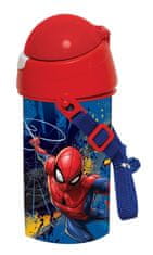 GIM Fľaša Spiderman Dark, športová fľaša 500 ml