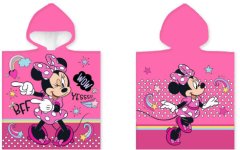 BrandMac Disney Minnie BFF plážová osuška pončo 50x100 cm