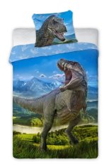 FARO Dinosaurus T-Rex posteľná súprava 140×200 cm, 70×90 cm