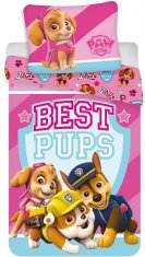 BrandMac Detská prikrývka na posteľ Paw Patrol Best Pups 100×135cm, 40×60 cm