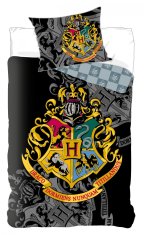 BrandMac Prikrývka na posteľ Harry Potter Crest 140×200 cm, 70×90 cm