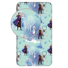 Jerry Fabrics Obliečka Disney Frozen White Trees vybavená 90x200 cm