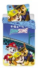 BrandMac Detská prikrývka na posteľ Paw Patrol Pawsome 100x135cm, 40x60 cm