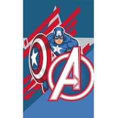 Carbotex Uterák Avengers Captain America, uterák na tvár, uterák 30x50 cm