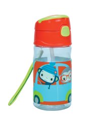 GIM Fisher-Price Animals plastová fľaša s háčikom 350 ml