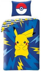 Halantex Prikrývka na posteľ Pokémon Pika-Power 140×200 cm, 70×90 cm