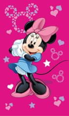 Jerry Fabrics Disney Minnie Pink uterák na ruky, uterák na tvár, uterák 30x50cm