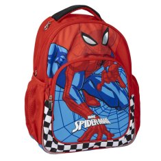 Cerda Spiderman Kockovaná školská taška, tašky 42 cm