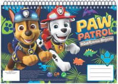 GIM Paw Patrol Dino Rescue A/4 špirálový skicár 30 listov