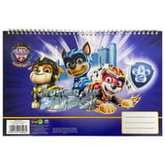 GIM Paw Patrol Power Up A/4 špirálový skicár, 30 listov