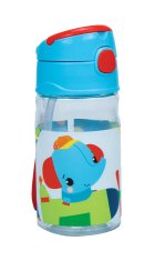 GIM Fisher-Price Animals plastová fľaša s háčikom 350 ml