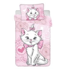 Jerry Fabrics Detská prikrývka na posteľ Disney Marie Aristocat 100×135 cm, 40×60 cm