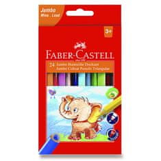 Faber - Castell Pastelky trojhranné Extra Jumbo 24 ks