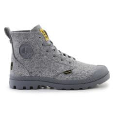 Palladium Obuv sivá 42 EU Pampa Hi Merino Grey